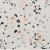 Tuxedo Faux Terrazzo Stone/Steel Console Table
