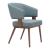Poise Faux Leather/Steel Dining Chair