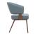 Poise Faux Leather/Steel Dining Chair