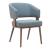 Poise Faux Leather/Steel Dining Chair