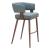 Poise Faux Leather/Steel Barstool