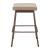 Divat Faux Leather/Steel Counter Stool