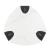 Bogey Triangular Faux Marble/Faux Leather Side Table