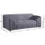 Naya Velvet Loveseat