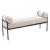 Barrow Upholstery/Steel Bench
