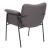 Heritage Faux Leather/Steel Accent Chair