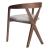 Cairo Polyester/Wood Dining Chair