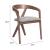 Cairo Polyester/Wood Dining Chair