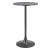 Bite Round Faux Terrazzo/Steel Bar Table