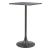 Spot Square Faux Terrazzo/Steel Bar Table