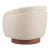 Vinta Polyester/Wood Swivel Chair