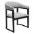 Anasa Polyester/Wood Dining Chair
