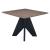 Lisse Square Wood Dining Table