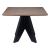 Lisse Square Wood Dining Table