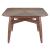 Silea Square Wood Dining Table