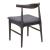 Tuzka Polyester/Wood Dining Chair