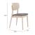 Kellua Polyester/Wood Dining Chair