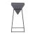 Pira Square MDF/Steel Side Table