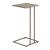 Ringen Square Mirror Glass/Steel Side Table