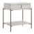Yoru Rectangular Wood Veneer MDF/Steel Side Table