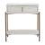 Yoru Rectangular Wood Veneer MDF/Steel Side Table