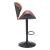 Meyane Faux Leather/Steel Barstool
