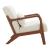 Macio Polyester/Wood Accent Chair