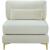 Julia Velvet Modular Armless Chair
