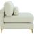 Julia Velvet Modular Armless Chair
