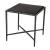 Cloe Square Glass/Aluminum Side Table