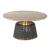 Glasa Round Marble/Iron Coffee Table