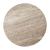 Glasa Round Marble/Iron Coffee Table