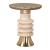 Ringar Round Iron/Wood Side Table
