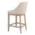 Calmo Polyester/Wood Counter Stool
