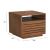 Slit Wood Nightstand