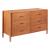 Beleza Wood Double Dresser w/6 Drawers