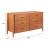 Beleza Wood Double Dresser w/6 Drawers