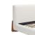 Baris Polyester Platform Bed, Queen Size