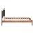 Netz Faux Leather/Wood Platform Bed