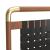 Netz Faux Leather/Wood Platform Bed