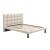Placid Polyester Platform Bed, Queen Size