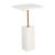 Naht Square Marble/Iron Side Table