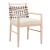 Wezly Polyester/Wood Dining Chair