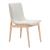 Raha Polyester/Wood Dining Chair