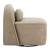 Kakao Polyeter/Steel Swivel Chair