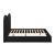 Sele Velvet Platform Bed, King Size