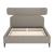 Dusa Polyester Platform Bed