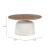 Goblet Round Wood Coffee Table
