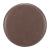 Filo Round Faux Leather Ottoman