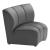 Garbi Curved Velvet Modular Sectional